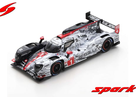 Spark 1/43 (S7955) REBELLION R13 - GIBSON #1 REBELLION RACING 2ND 24H LE MANS 2020