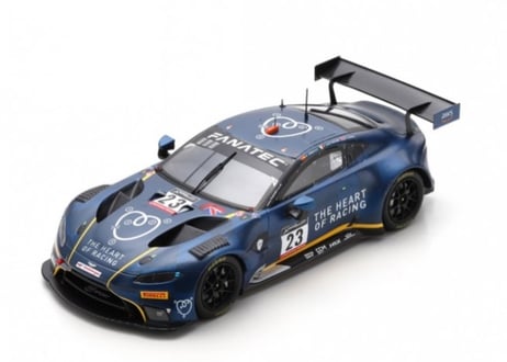 Spark 1/43 (SB521) Aston Martin Vantage AMR GT3 #23 Heart of Racing with TF Sport 24H Spa 2022