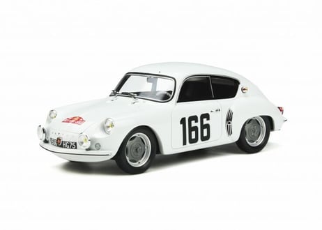 Otto mobile 1/18 (OT543) Alpine A106 #166 Rallye Monte-Carlo 1960