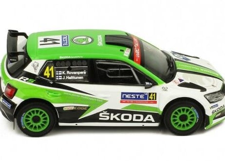ixo models 1/43 (RAM684) SKODA FABIA R5 #41 Rally Finland 2018 K. Rovanpera