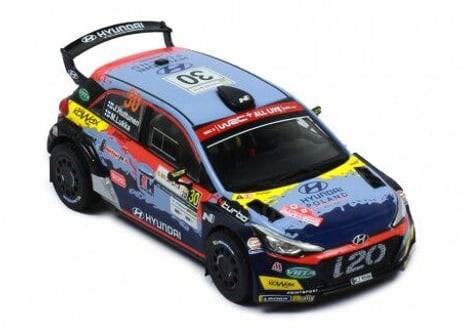 ixo models 1/43 (RAM765LQ) HYUNDAI I20 R5 #30 RALLY SARDEGNA 2020