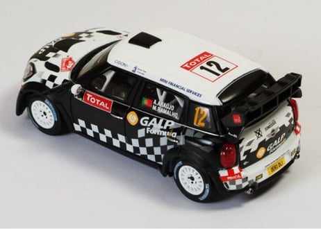 ixo models 1/43 (RAM496) Mini John Cooper Works #12  Rally Monte Carlo 2012