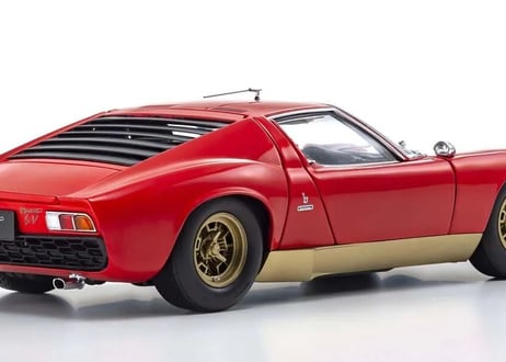 KYOSHO 1/18 (KS08317RG) Lamborghini Miura P400SV Red/Gold