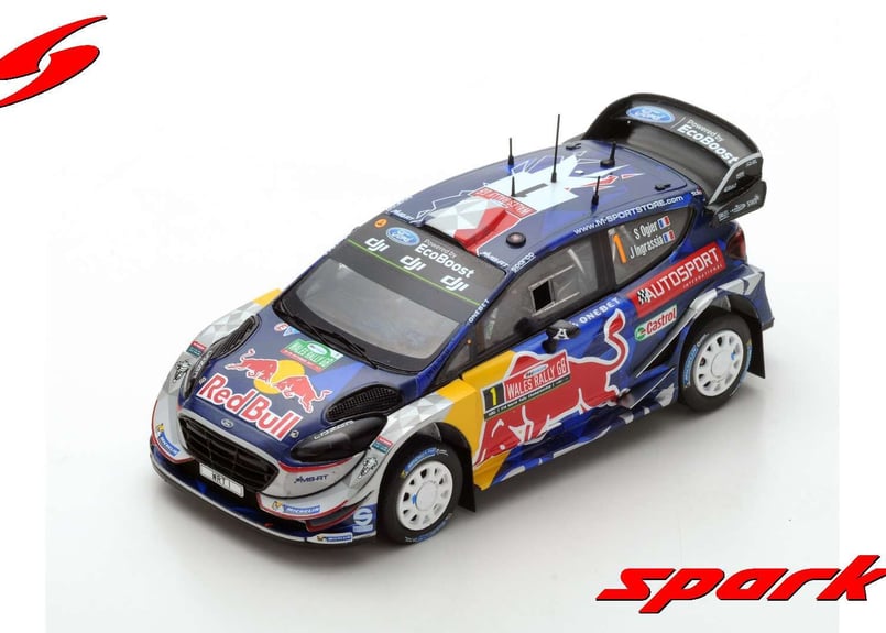 Spark 1/43 (S5175) Ford Fiesta WRC #1 3rd Rally