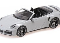 MINICHAMPS 1/43 (410069481)  Porsche 911(992) Turbo S Cabriolet 2019 Grey