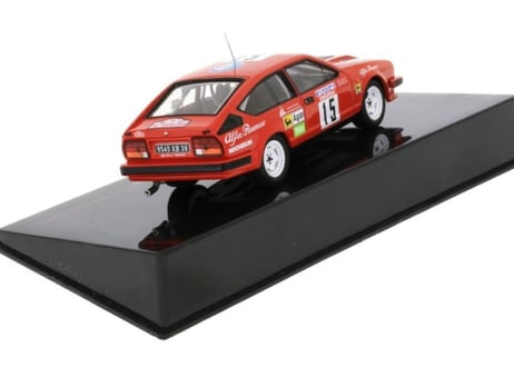 ixo models 1/43 (RAC319) Alfa romeo GTV6 #15 Tour de Corse 1986