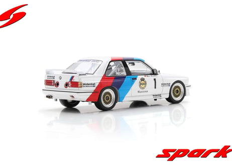 Spark 1/43 (SG609) BMW E30 M3 #1 Zakspeed 1st Zolder DTM 1987
