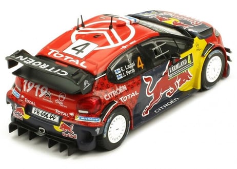 ixo models 1/43 (RAM705) Citroen C3 WRC #4 Rally Sweden 2019