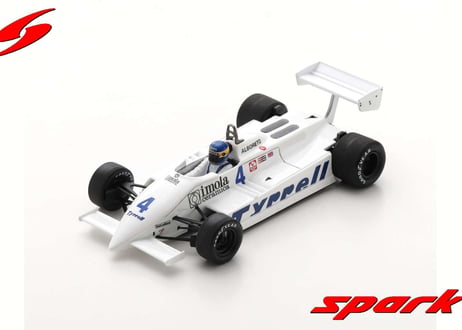 Spark 1/43 (S7281) Tyrrell 011 #4 Dutch GP 1981