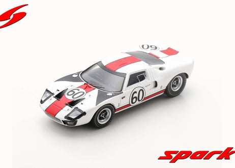 Spark 1/43 (S4538) FORD GT40 #60 24H LE MANS 1966