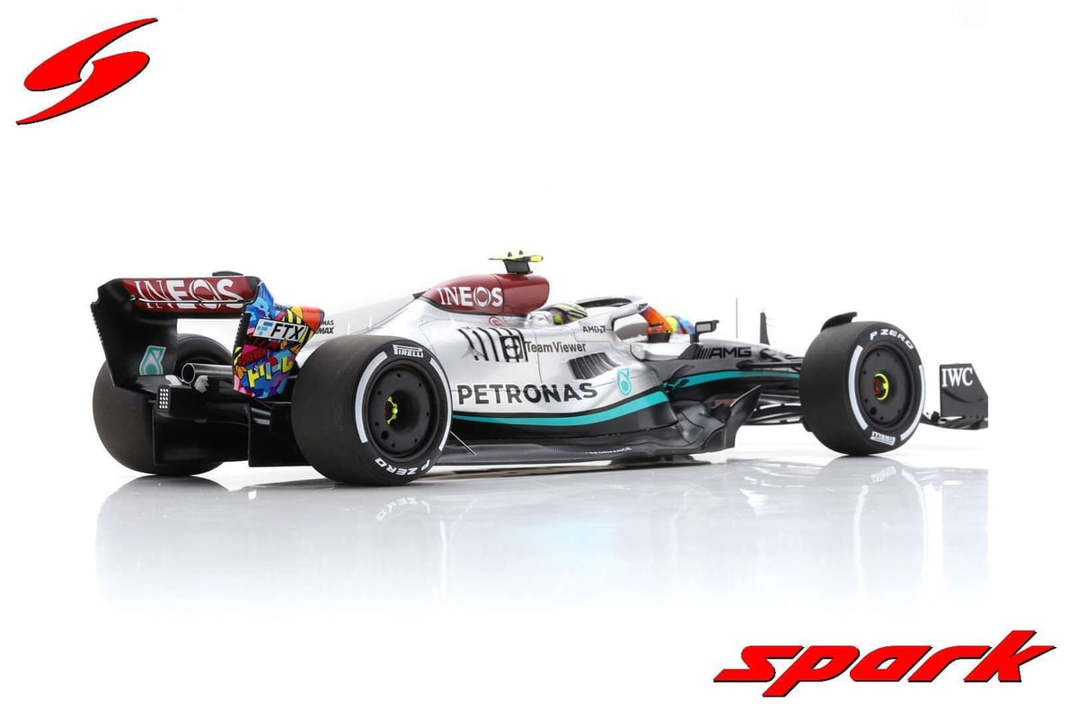 【未使用】Spark 1/18 Mercedes-AMG Petronas F1 1/18 Spark 2023 Formula 1 Mercedes-AMG Petronas F1 W14 E