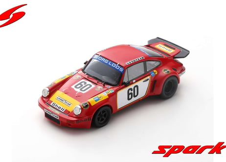 Spark 1/43 (S9804) PORSCHE 911 Carrera RSR 3.0 #60 24h LeMans 1975