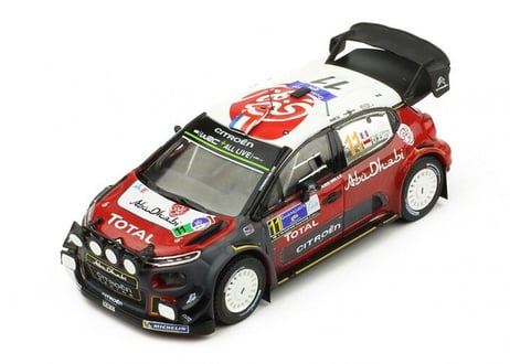 ixo models 1/43  (RAM671) CITROEN C3 WRC #11 Rally Tour de Mexico 2018