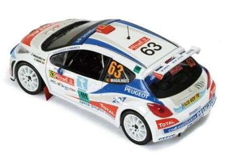 ixo models 1/43 (RAM279) Peugeot 207 S2000 #63 Rally Portugal 2007