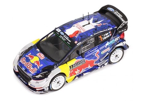 ixo models 1/43  (RAM641) FORD FIESTA WRC #1 Winner Rallye Monte Carlo 2017