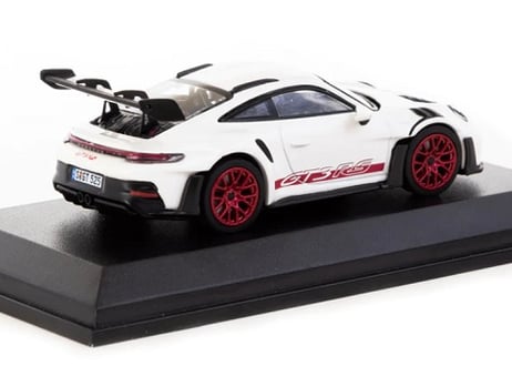 Minichamps × Tarmac Works 1/64 (T64MC-005-WR) Porsche 911 GT3 RS White/Red