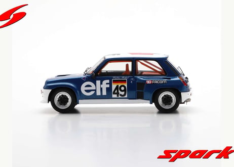 Spark 1/43 (S6022) Renault 5 Turbo #49 Renault 5 Turbo Eurocup 1981 Walter Rohrl