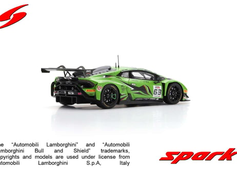 Spark 1/43 (SB739) Lamborghini Huracan GT3 EVO 2 #63 Iron Lynx 24H Spa 2023