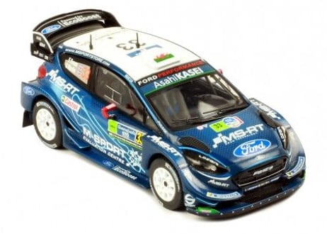 ixo models  1/43 ( RAM710) FORD FIESTA WRC #33 Rally MEXICO 2019 E.Evans