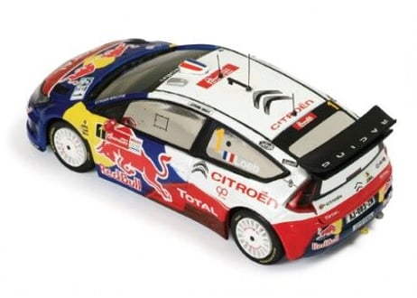 ixo models 1/43 (RAM412 )Citroen C4 WRC #1 Winner Mexico Rally 2010