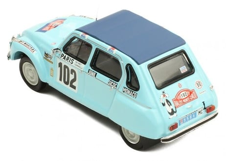 ixo models 1/43 (RAC053) CITROEN DYANE #102 Rallye Monte-Carlo 1976