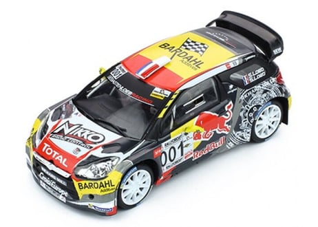ixo models 1/43 (RAM654) CITROEN DS3 WRC #001 RallyCircuit Paul Ricard 2016