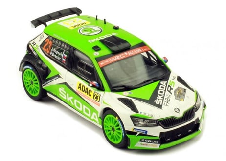 ixo models 1/43 (RAM731) SKODA FABIA R5 EVO #23 RALLY GERMANY 2019
