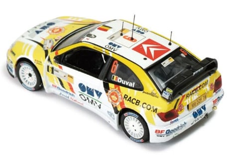 ixo models 1/43 (RAM285) Citroen Xsara WRC #6 2nd Rally Germany 2007 ＊ウェザリング塗装