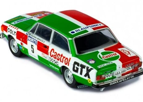 ixo models 1/43 (RAC344) Volvo 142 #29 1000Lakes Rally 1973