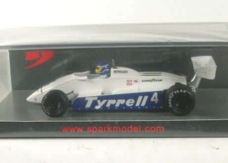Spark 1/43 (S7282) Tyrrell 011 #4 South African GP 1982