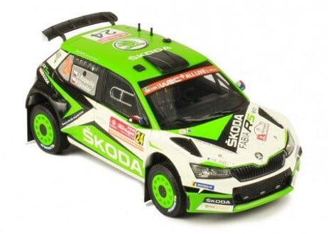 ixo models 1/43 (RAM717) SKODA FABIA R5 EVO #24 Rally  Portugal 2019 J.Kopecky