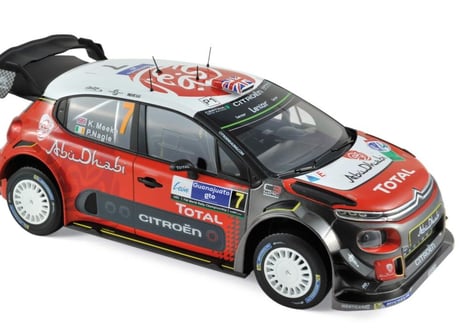 NOREV 1/18 (181632)  Citroen C3 WRC #7 - Winner Mexique 2017