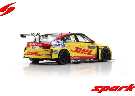 Spark 1/43 (S8968) Audi RS 3 LMS #17 Comtoyou DHL Audi Sport Winner Race 1 WTCR 2020 Slovakia 2020