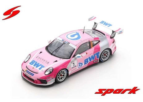 Spark 1/43 (S8504) PORSCHE CARRERA CUP NO.1 CHAMPION SUPERCUP 2019