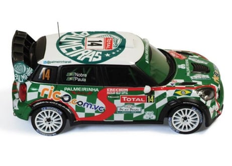 ixo models 1/43 (RAM498) Mini John Cooper Works #14 Rally Monte Carlo 2012