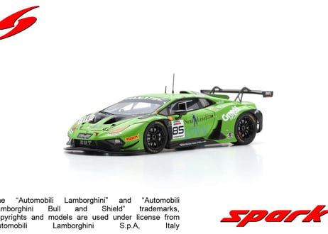 Spark 1/43(SB711)Lamborghini Huracan GT3 EVO2 #85 GRT GrasserRacingTeam WinnerSilverCup 24HSpa 2023