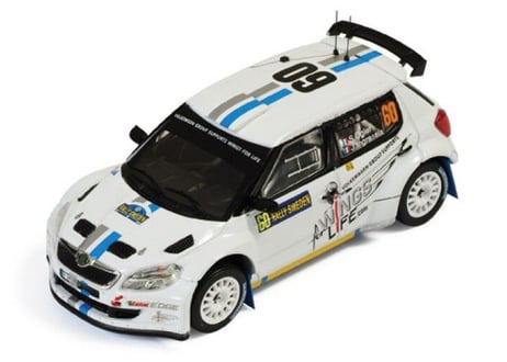 ixo models 1/43 (RAM486) Skoda Fabia S2000 #60 Rally Sweden 2012