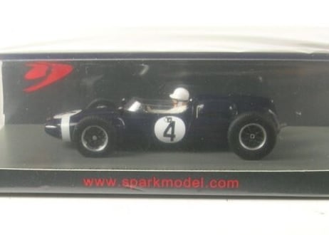 Spark 1/43 (S8065) Cooper T53 #4 Winner International Trophy 1961