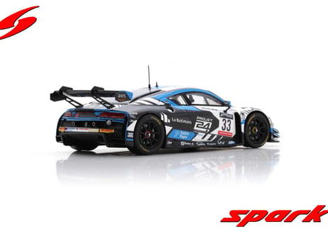 Spark 1/43 (SB515) Audi R8 LMS GT3 #33 Team WRT 2nd Gold Cup class 24H Spa 2022