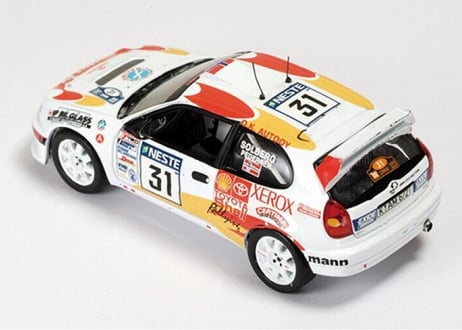 ixo models 1/43 (RAC148) TOYOTA COROLLA WRC #31 Rally Finland 2000