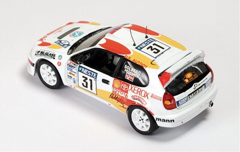 ixo models 1/43 (RAC148) TOYOTA COROLLA WRC #31 Rally Finland 2000