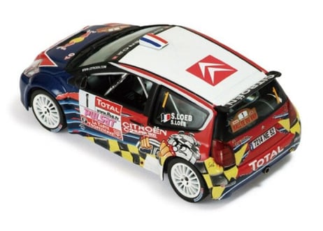 ixo models 1/43 (RAM308) CITROEN C2 S1600 2008年 ラリー・ド・ヴァール 3位 #1