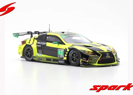 Spark 1/43 (US074) Lexus RC F GT3 #12 AIM Vasser Sullivan 24H Daytona 2019