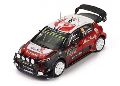 ixo models 1/43 (RAM639) CITROEN C3 WRC #8 Rally Monte Carlo - 2017 (with Night Lights)