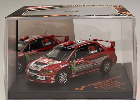 VITESSE 1/43 (43402) MITSUBISHI LANCER EVOLUTION X #59 Winner PWRC/Gr.N Wales Rally GB 2007