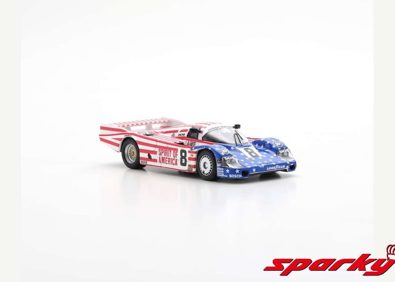 Sparky 1/64 (Y176) PORSCHE 956 #8 24h Le Mans 1