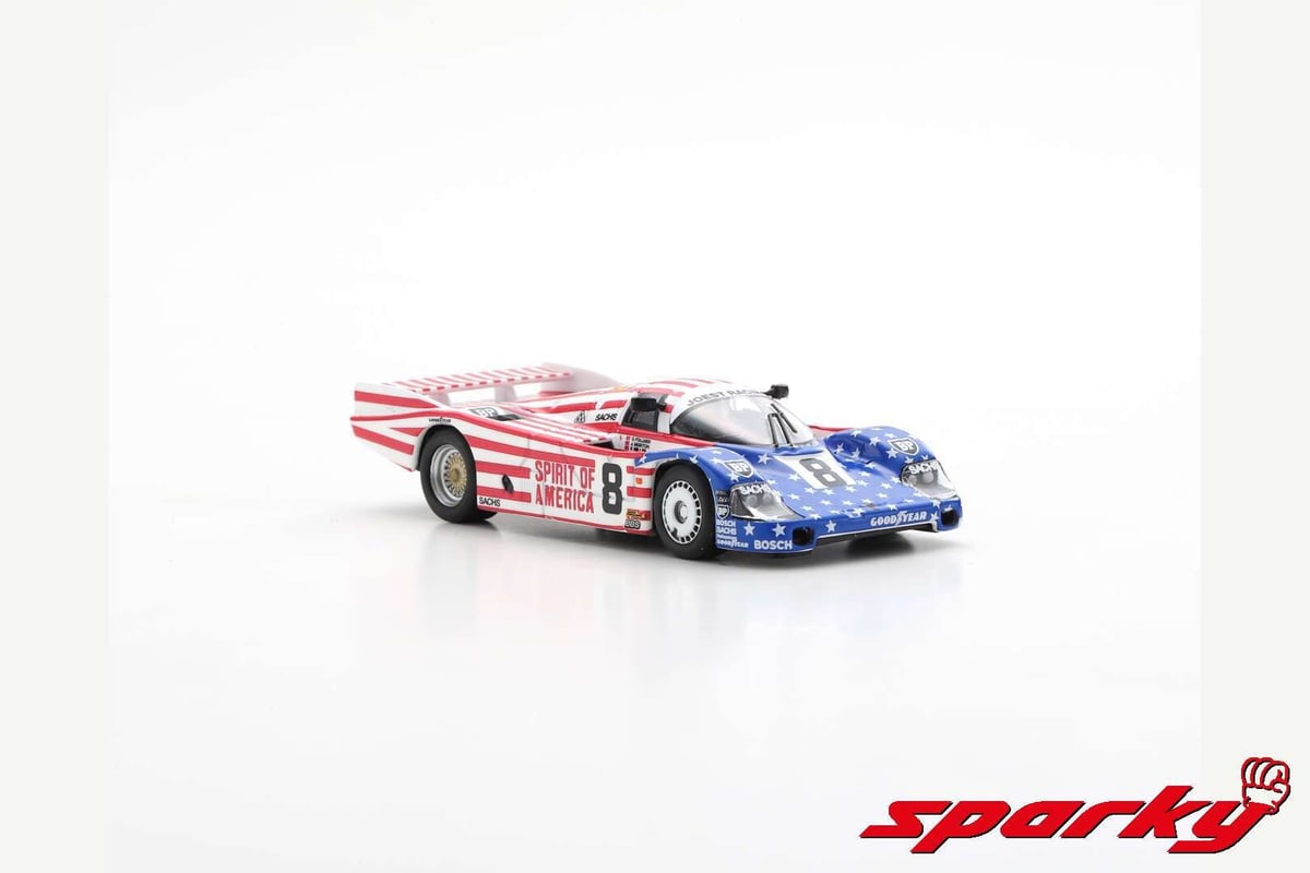 Sparky 1/64 (Y176) PORSCHE 956 #8 24h Le Mans 1