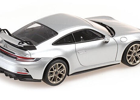 MINICHAMPS 1/43 (410069204) Porsche 911(992) GT3 2020 Silver Metallic