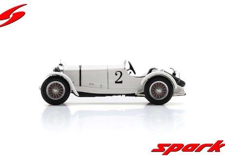 Spark 1/43 (43SPA1931) Mercedes-Benz SSK #2 Winner 24H Spa 1931