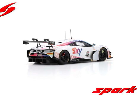 Spark 1/43 (SB712) McLaren 720S GT3 EVO #93 SKY-Tempesta Racing 3rd Bronze Cup 24H Spa 2023